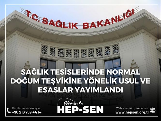 Sağlık Bakanlığı’ndan Normal Doğuma Teşvik Düzenlemesi